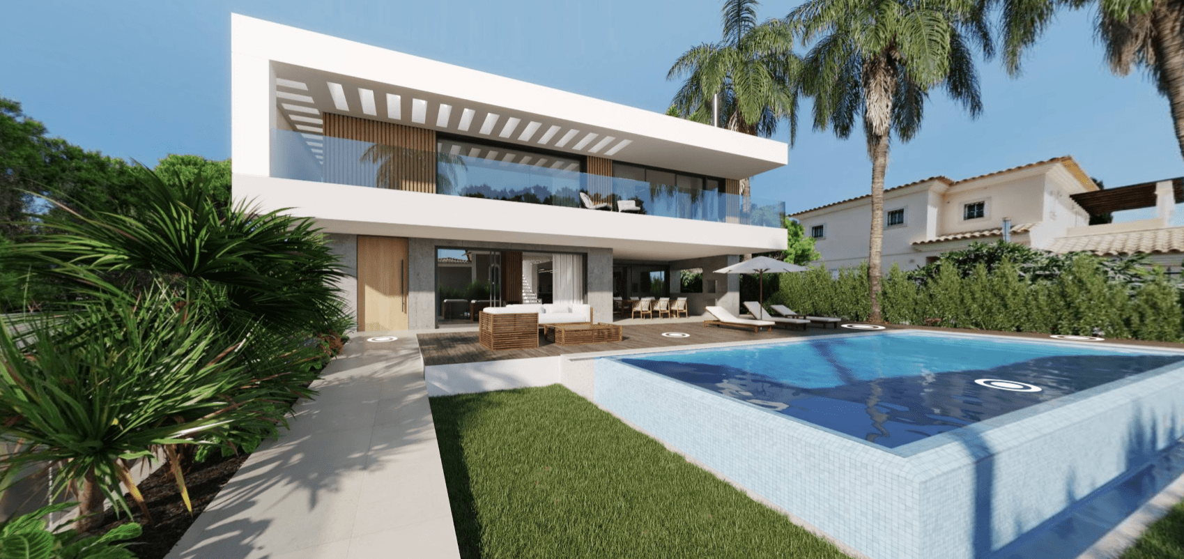 Detached villa on the outskirts of Quinta do Lago